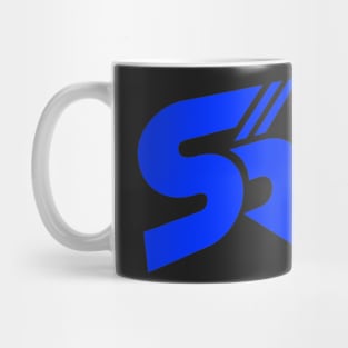 Strict Rising Apparel Blue Mug